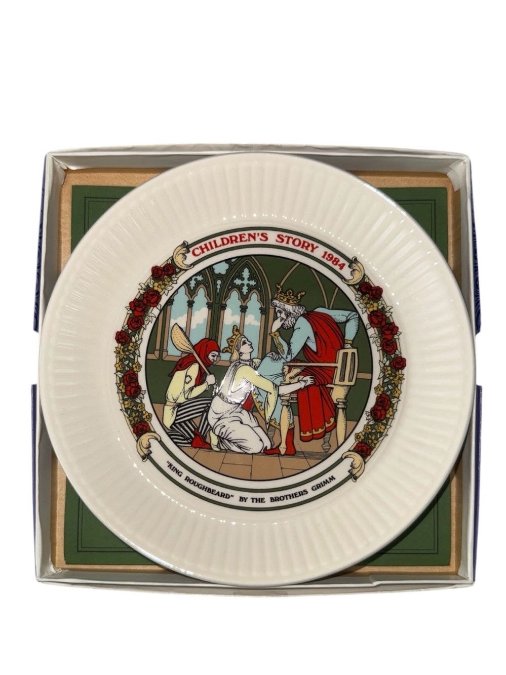 WEDGWOOD Vintage “Children’s Story” Young Collector Series 
6” Plate 1984